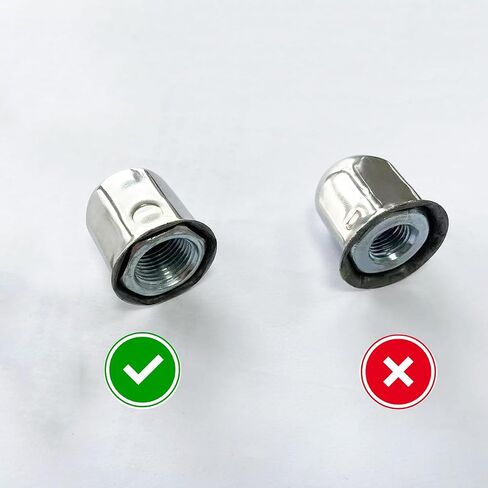 8pcs Adapters Replacement Parts Lug Nut Covers for 10 Lug 5 Hand Wheel Simulators for Dodge Ram 2008-2023 4500/5500 LM1412 in Kuwait
