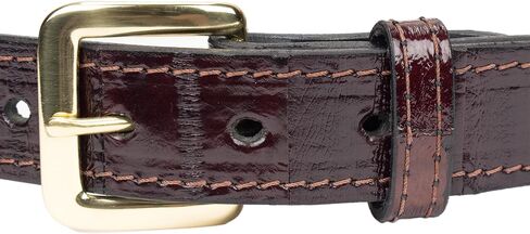 Genuine Handmade Eel Skin Leather Belt in Saudi Arabia