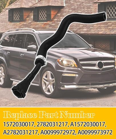 Oil Crankcase Breather Pipe Vent Hose Compatible With Mercedes Benz X166 S E GLS SL E63 AMG GL550 ML550 GL550 GL450 GLS550 2011-2020,Replace # 1572030017 2782031217 in Saudi Arabia
