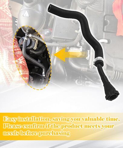 Oil Crankcase Breather Pipe Vent Hose Compatible With Mercedes Benz X166 S E GLS SL E63 AMG GL550 ML550 GL550 GL450 GLS550 2011-2020,Replace # 1572030017 2782031217 in Saudi Arabia