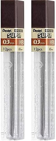 Pentel Super Hi-Polymer Lead 0.3mm HB (300-HB) in Saudi Arabia