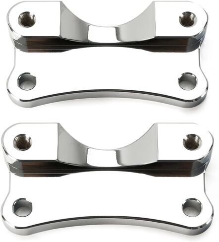 Front Quarter Panel Risers Spacer Mount for CVO 14-21 for CVO 18-21 for CVO Tri Glide 20-21 for Electra Glide 14-21 for Electra Glide Low 15-16 up -(Chrome) -(Aluminum) in Saudi Arabia