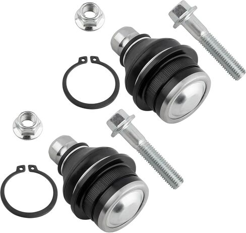 K500063 ES800408 Front Lower Suspension Ball Joints Outer Tie Rod Ends for Dodge Caliber 2007-2012 Jeep Compass Patriot 2007 2008 2009 2010 2011 2012 2013 2014 2015 2016 2017, Pack of 4 in Saudi Arabia