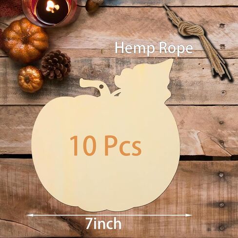 حلي ربيعية خشبية مقاس 7 بوصات لطلاء الفراشة الخشبية DIY أقراص خشبية فارغة غير مكتملة زينة لربيع الزفاف وديكور المزرعة والحرف اليدوية والديكورات المعلقة (10 قطع) in Kuwait