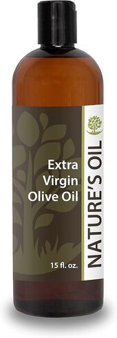 Nature’s Oil Castor Oil 15oz – 100% Pure, Cold Pressed, Hexane-Free Carrier Oil for Hair Growth, Eyelashes, Eyebrows, Skin Moisturizer & Massage in Kuwait