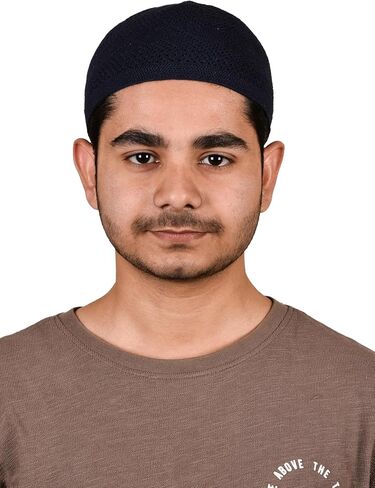 Kufi Hats for Men Muslim, Prayer Cap, Handicraft Taqiyah, Taqiyah Cap in Saudi Arabia