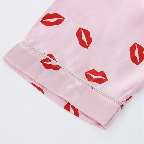 الصيف 𝐏ajamas للبنات ، حرير الصغار الصغار 𝐏js مجموعة زر 𝐍ightwear 2 pcs للأولاد أطفال قصيرة الأكمام sl𝐞epwear in Kuwait