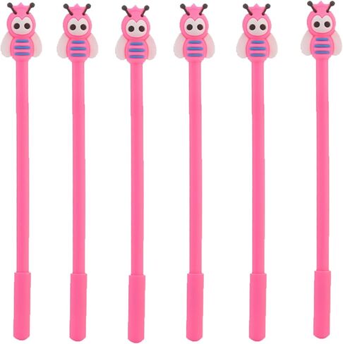 40 Pcs Cute Bees Pens Gel Ink Pens Fun Kawaii Pens Bee Writing Pens 0.5 mm Black Ink Cool Pens Novelty Fun Pens for Kids School Office Home Supplies Student Present Bee Party Favors in Kuwait