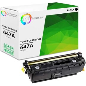 TCT 647A 648A Toner Cartridge 4 Pack - Premium Compatible Replacement for HP 647A 648A CE260A CE261A CE262A CE263A Works With HP Color LaserJet CP4520 CP4025 CP4525 Printer (Black Cyan Magenta Yellow) in Kuwait