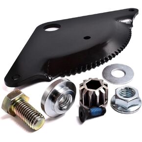 HD Switch - Improved Steering Gear Rebuild Kit for Ariens 21546335 Sector Plate & 21548920/21549002 Shaft Pinion, w/Precision Billet Pivot Bushing & Mounting Hardware 21548921 21546339 21546797 in Kuwait