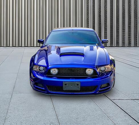 Ikon Motorsports Front Hood Vent Universal Fit لمعظم السيارات 17 بوصة × 5 بوصة أسود أسود ABS تدفق الهواء غطاء محرك السيارة مغرفة غطاء محرك السيارة 2pc in Kuwait