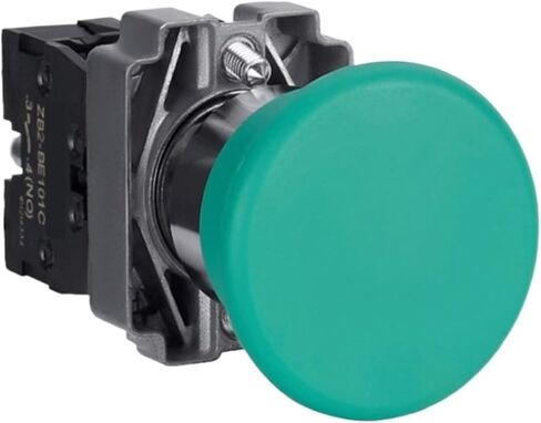 XB2BC Mushroom Head Spring Reset Button Ø 40MM XB2BC31C XB2BC42C XB2BC51C(XB2BC42C Red) in Saudi Arabia