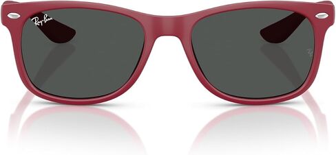 Ray-Ban Child Sunglasses Blue On Orange Frame, Blue Lenses, 48MM in Saudi Arabia