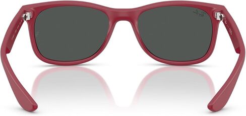 Ray-Ban Child Sunglasses Blue On Orange Frame, Blue Lenses, 48MM in Saudi Arabia