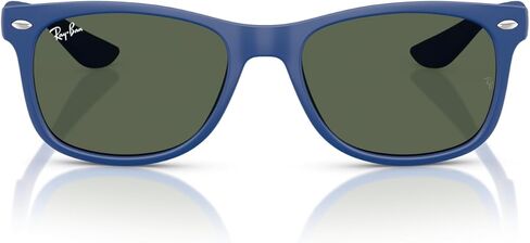 Ray-Ban Child Sunglasses Blue On Orange Frame, Blue Lenses, 48MM in Saudi Arabia
