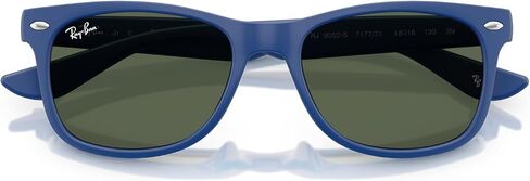 Ray-Ban Child Sunglasses Blue On Orange Frame, Blue Lenses, 48MM in Saudi Arabia