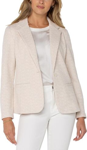 Liverpool Women's Fitted Boucle Blazer in Saudi Arabia