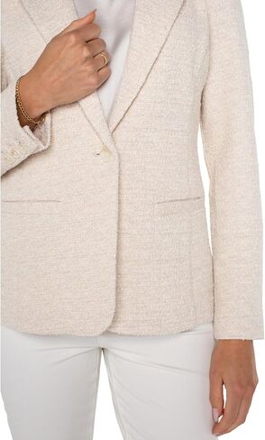 Liverpool Women's Fitted Boucle Blazer in Saudi Arabia