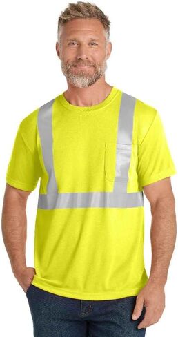 Cornerstone Ansi 107 Class 2 Safety T-Shirt | ملابس عاكسة عالية الرؤية للرجال والنساء in Saudi Arabia