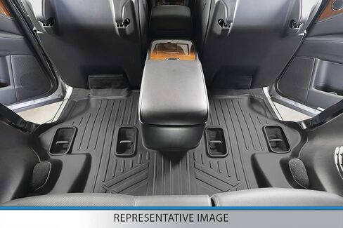 MAXLINER Floor Mats Cargo Liner Behind 2nd Row Set Black for 2007-2010 Expedition/Navigator with 2nd Row Bench Seat or Console (No EL or L Models) in Kuwait