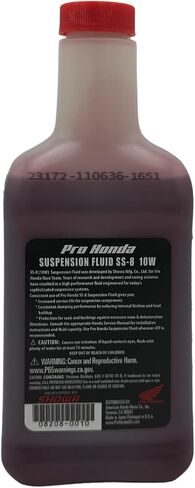 Two Pack Compatible with Honda Fork Oil Suspension Fluid 08208-0010 Contains Two Bottles and a Funnel in Saudi Arabia
