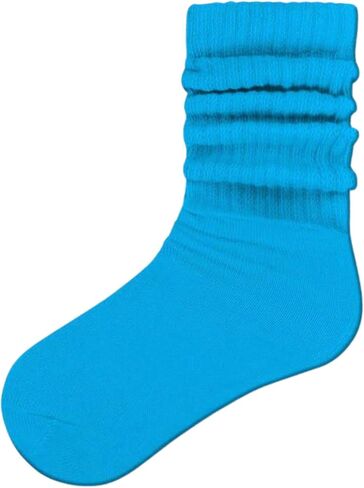 PICCOLO HOSIERY Lightweight Scruch Slouch Socks Unisex Girls Boys 20 bright color options Infant Toddler Child in Kuwait