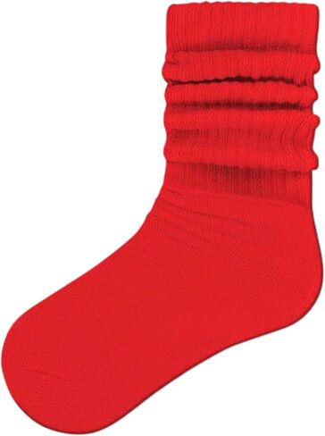 PICCOLO HOSIERY Lightweight Scruch Slouch Socks Unisex Girls Boys 20 bright color options Infant Toddler Child in Kuwait