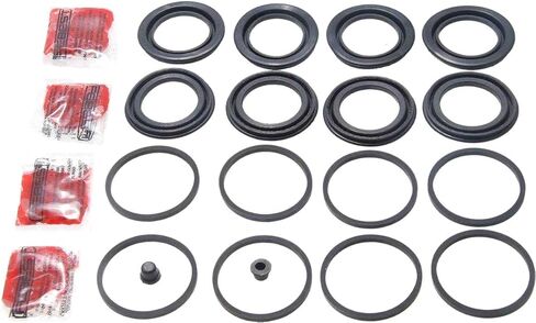 APDTY 173860 Brake Caliper Seal Rebuild Kit; 45.5mm Bore; Front Left & Right in Saudi Arabia