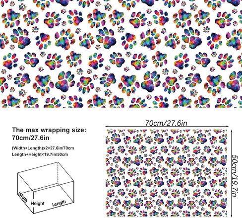 Dtiafu Building Blocks Wrapping Paper - Birthday Wrapping Paper for Kids Boys Girls - 20 X 28 Inch Per Sheet (6 Sheet) in Kuwait