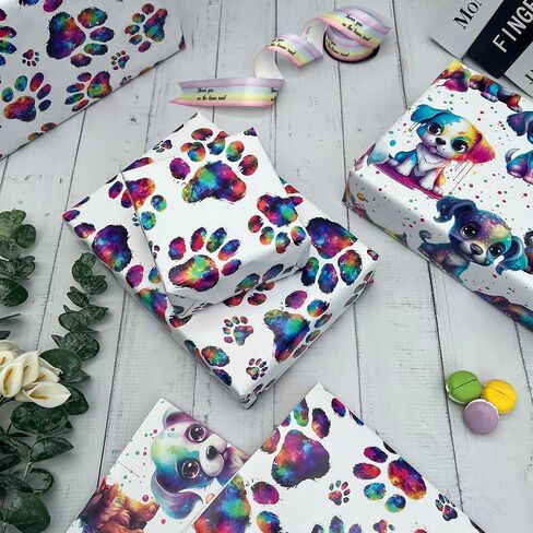 Dtiafu Building Blocks Wrapping Paper - Birthday Wrapping Paper for Kids Boys Girls - 20 X 28 Inch Per Sheet (6 Sheet) in Kuwait