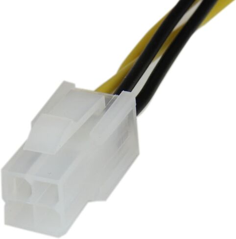 StarTech.com 8in ATX12V 4 Pin P4 CPU Power Extension Cable - M/F - كابل تمديد الطاقة - 4 pin ATX12V (M) إلى 4 pin ATX12V (F) - 7.9 بوصة - ATXP4EXT in Saudi Arabia