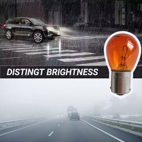 10 PCS CAR PY21W S25 12V21W BAU15S المصباح الكهربائي ، لمبة ضوء الفرامل بديل لمبة ضوء ، المصباح المصغر المصباح المصباح المصابيح المصباح المصغر ، استبدال السيارات والشاحنات وسيارات الدفع الرباعي والدراجات النارية (AMBER) in Kuwait