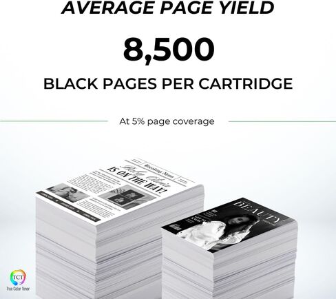 TCT 647A 648A Toner Cartridge 4 Pack - Premium Compatible Replacement for HP 647A 648A CE260A CE261A CE262A CE263A Works With HP Color LaserJet CP4520 CP4025 CP4525 Printer (Black Cyan Magenta Yellow) in Kuwait