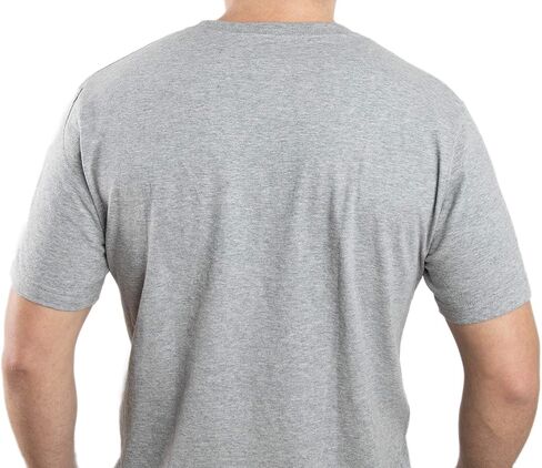 قميص Grupp's Gymnasium Athletic Thirt - Tees Workout Apparel Tees - Gray Mix in Kuwait