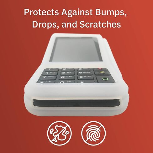 Verifone V400M Protective Carrying Case, Translucent Silicone Credit Card Terminal Sleeve in Saudi Arabia