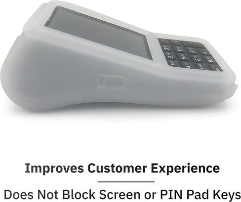 Verifone V400M Protective Carrying Case, Translucent Silicone Credit Card Terminal Sleeve in Saudi Arabia