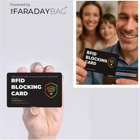 RFID Blocking Cards - SafeCard Shield for Credit, Debit, and social security card protector - Slim Wallet Protector for Men & Women (4) in Saudi Arabia