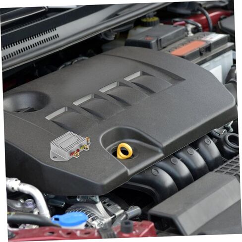HEALLILY Automobile Electronic Regulator Rectifier Stabilizer Car Voltage Regulator Universal Stabilization Kit Iron Silver in Saudi Arabia