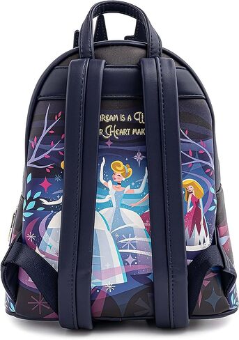 صالة ديزني سندريلا كاسل سلسلة نسائية مزدوجة حزام الكتف محفظة in Kuwait