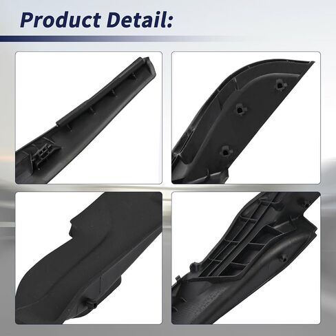 2Pcs Front Windshield Wiper Cowl Top Cover Trim Panel 74220-TEA-T00, 74270-TEA-T00 Compatible with Honda Civic 2017 2018 2019 2020 2021 Windshield Wiper Side Cowl Extension Trim Cover in Saudi Arabia