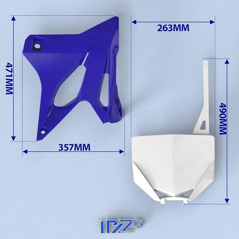 1PZ Y85-Z01 Plastics Fender Fairing Body Kit Replacement for Yamaha YZ85 2002-2014 Dirt Pit Bike in Saudi Arabia