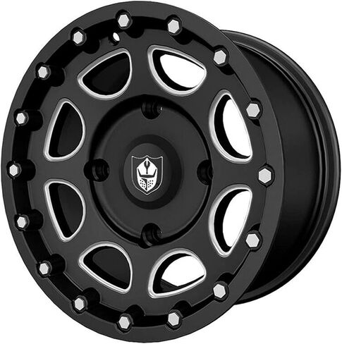Pro Armor Accent Black 14 "× 7" R14 Front Shackle Wheel Rim Polaris 1522546-266 OEM in Saudi Arabia