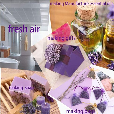 Natural Dried Lavender Buds. Cloakroom Deodorant, Handmade Candles. 200 g Dry Lavender Buds Bulk Wholesale Fragrant in Saudi Arabia