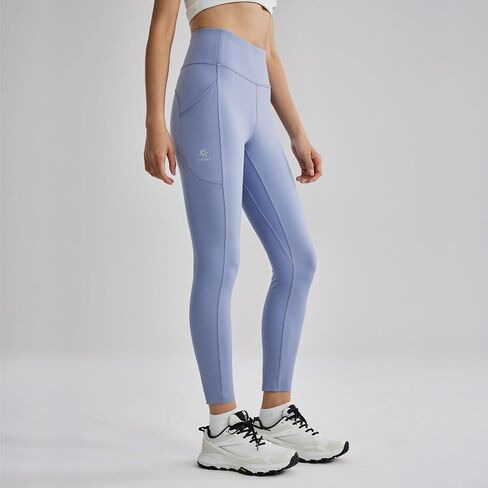 Kailas Capri Yoga Pants Leggings Women with gobicets High Chered Tummy Control Workout Gym in Kuwait