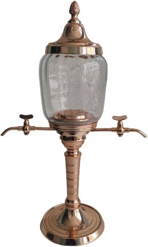 RoyalAntiquess New Handmade Copper Absinthe Fountain | 2 Spout | Absinthe tower | Absinthe Dispenser | Vintage Absinthe in Saudi Arabia