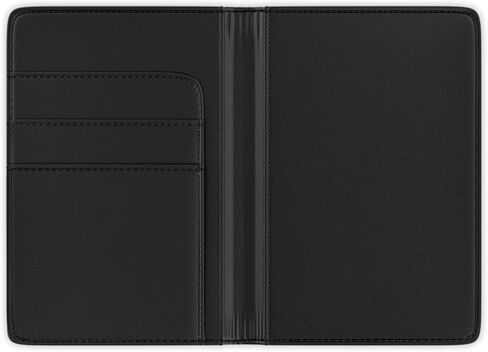 غطاء جواز سفر تيتانيك ، جلد فو ، طباعة ألوان مائية ، حظر RFID ، 3.9 × 5.8 بوصة (10 × 14.7 سم) ، جيوب داخلية ، أسود in Saudi Arabia