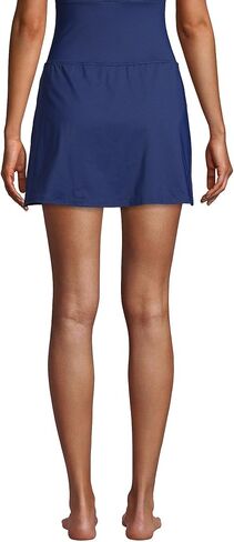 LANDS 'End Women's Tummy Control Ultra High High Phensed Modest Swim Swek Swim Swek in Saudi Arabia