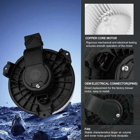 HVAC Heater Blower Motor Assembly for Toyota Matrix 2009-2014 ، Toyota Corolla 2009-2019 (Manual A/C Controls) ، RAV4 2006-2018 & Pontiac Vibe 2009-2010 & for Scion XB 2008-2015 ، TC 2011-2016 in Kuwait