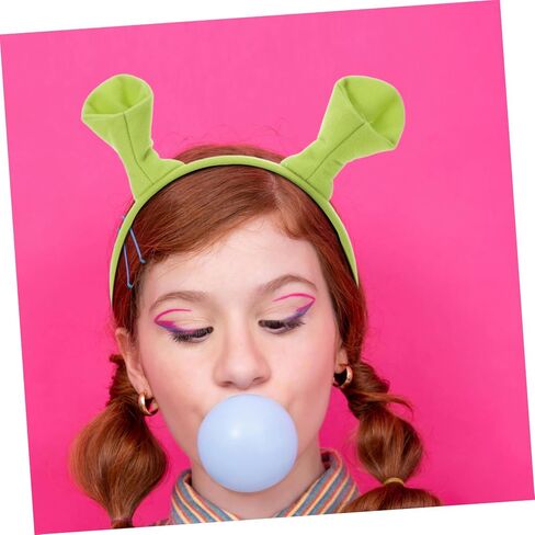 Pretyzoom 12pcs عصابات الرأس كرتون الغول الأذنين الأطواق شعر لجميع القديسين Cosplay ملاءمة للبالغين للحفلات والأحداث تحت عنوان in Saudi Arabia