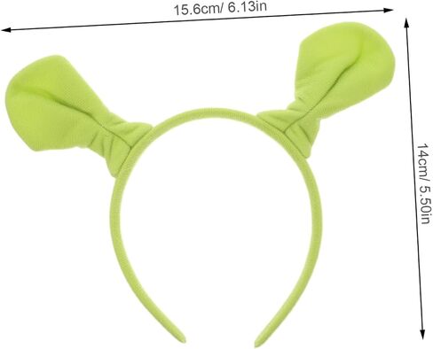Pretyzoom 12pcs عصابات الرأس كرتون الغول الأذنين الأطواق شعر لجميع القديسين Cosplay ملاءمة للبالغين للحفلات والأحداث تحت عنوان in Saudi Arabia